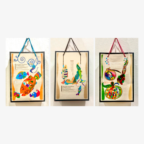 JAGDA 紙袋のデザイン展 出展作品